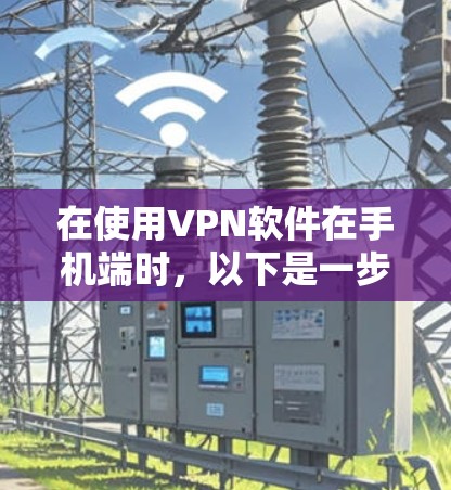 在使用VPN软件在手机端时，以下是一步步的操作指南