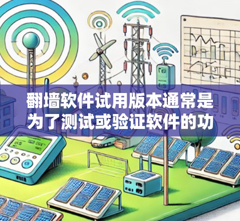 翻墙软件试用版本通常是为了测试或验证软件的功能,但需要注意以下几点 翻墙软件试用版本通常是为了测试或验证软件的功能,但需要注意以下几点
