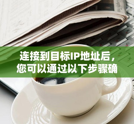 连接到目标IP地址后，您可以通过以下步骤确认连接是否成功