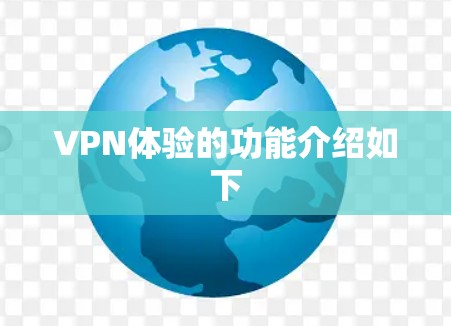 VPN体验的功能介绍如下