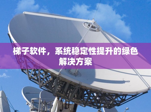 梯子软件,系统稳定性提升的绿色解决方案 梯子软件,系统稳定性提升的绿色解决方案
