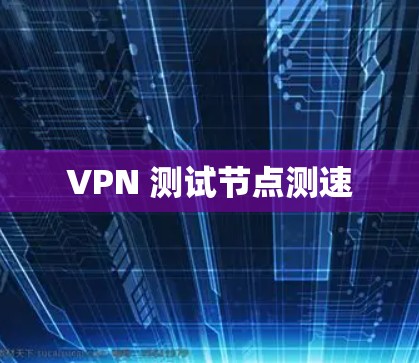 VPN 测试节点测速