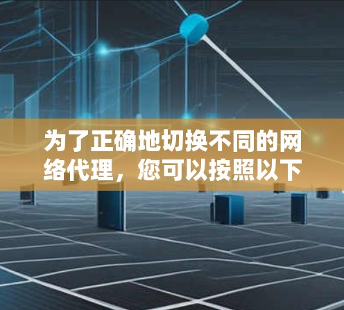 为了正确地切换不同的网络代理，您可以按照以下步骤操作