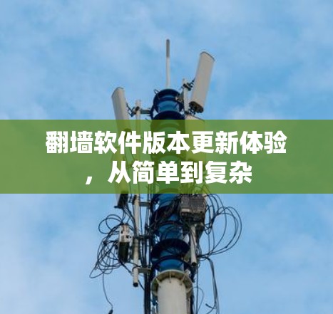 翻墙软件版本更新体验，从简单到复杂