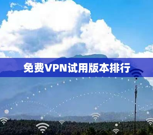 免费VPN试用版本排行