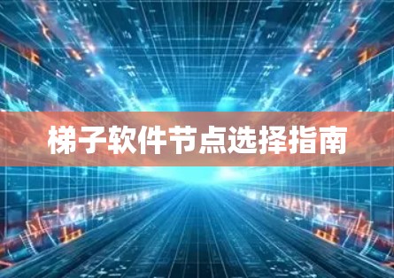 梯子软件节点选择指南
