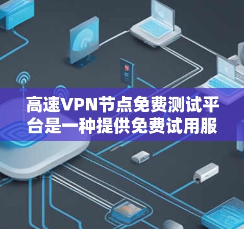 高速VPN节点免费测试平台是一种提供免费试用服务的网络工具，旨在帮助用户探索和体验VPN协议。这些平台通常不涉及版权问题，但可能会有其他方面的限制或要求。以下是对这些平台的详细分析