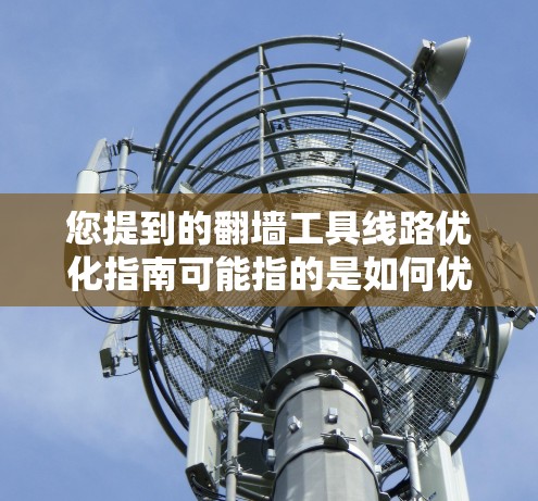 您提到的翻墙工具线路优化指南可能指的是如何优化或管理翻墙工具的网络连接和配置。翻墙工具通常用于访问网站或服务，这些工具需要通过特定的网络连接来工作，因此优化网络线路可以确保翻墙工具的稳定性和性能