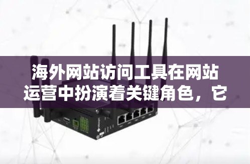 海外网站访问工具在网站运营中扮演着关键角色，它们帮助网站优化结构、提高性能、收集数据并进行分析。以下是详细介绍访问工具的步骤和考虑因素