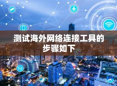 测试海外网络连接工具的步骤如下
