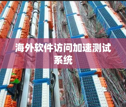 海外软件访问加速测试系统