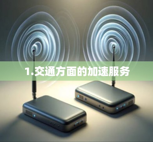 1.交通方面的加速服务 1.交通方面的加速服务