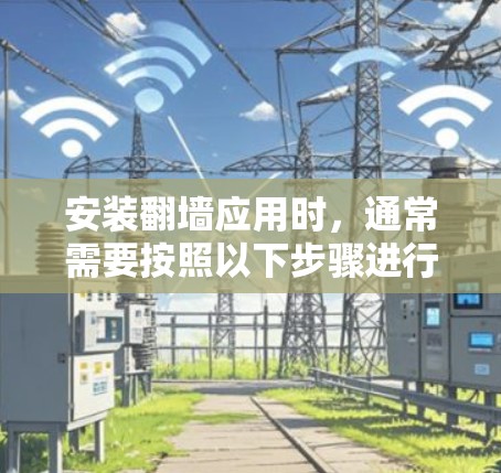 安装翻墙应用时，通常需要按照以下步骤进行