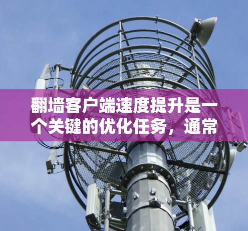 翻墙客户端速度提升是一个关键的优化任务，通常需要从多个方面入手，包括服务器配置、缓存、网络配置以及客户端的缓存策略。以下是一些具体的提升方案和优化建议