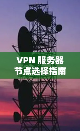 VPN 服务器节点选择指南