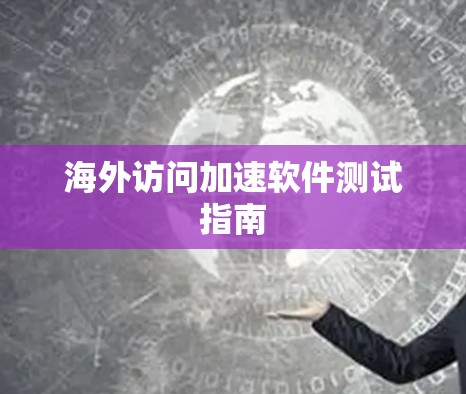 海外访问加速软件测试指南