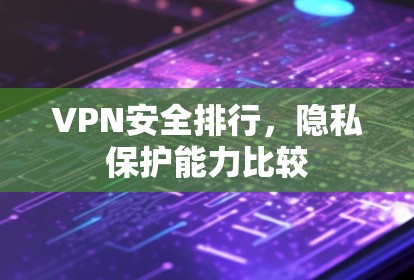 VPN安全排行,隐私保护能力比较 VPN安全排行,隐私保护能力比较