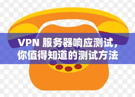 VPN 服务器响应测试，你值得知道的测试方法
