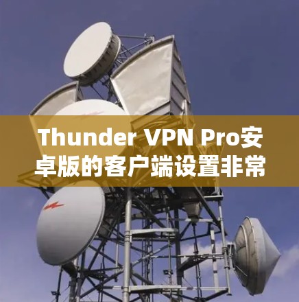 Thunder VPN Pro安卓版的客户端设置非常简单，主要涉及设备连接、IP设置以及设备管理。以下是基本的设置步骤