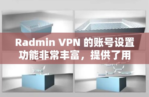 Radmin VPN 的账号设置功能非常丰富,提供了用户从基本设置到高级配置的全面管理。以下是详细的使用指南,帮助您更好地管理您的账户 Radmin VPN 的账号设置功能非常丰富,提供了用户从基本设置到高级配置的全面管理。以下是详细的使用指南,帮助您更好地管理您的账户