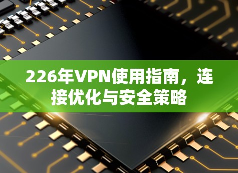 226年VPN使用指南，连接优化与安全策略
