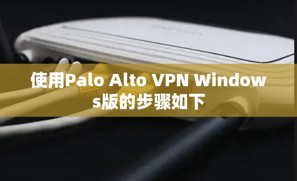使用Palo Alto VPN Windows版的步骤如下
