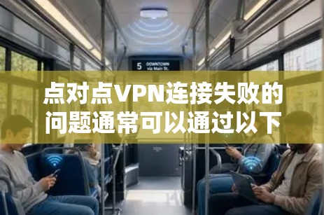 点对点VPN连接失败的问题通常可以通过以下步骤逐步排查和解决 点对点VPN连接失败的问题通常可以通过以下步骤逐步排查和解决