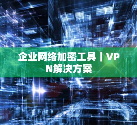 企业网络加密工具｜VPN解决方案