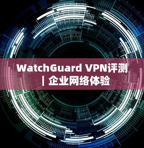 WatchGuard VPN评测｜企业网络体验