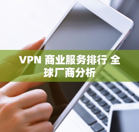 VPN 商业服务排行 全球厂商分析