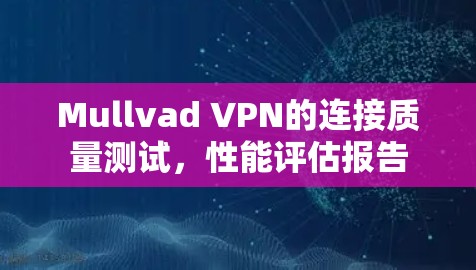 Mullvad VPN的连接质量测试，性能评估报告