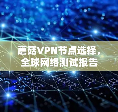 蘑菇VPN节点选择，全球网络测试报告