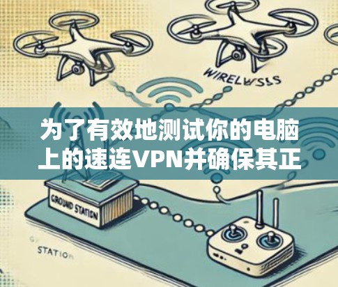 为了有效地测试你的电脑上的速连VPN并确保其正常工作，以下是一个清晰的步骤指南