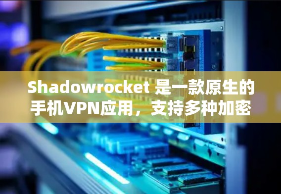 Shadowrocket 是一款原生的手机VPN应用，支持多种加密方式和丰富的功能，适合需要强大的加密和VPN功能的用户。如果你想寻找一个替代品，以下是一些推荐