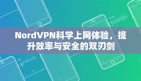 NordVPN科学上网体验，提升效率与安全的双刃剑