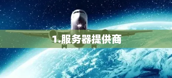 1.服务器提供商