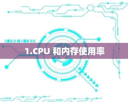 1.CPU 和内存使用率 1.CPU 和内存使用率