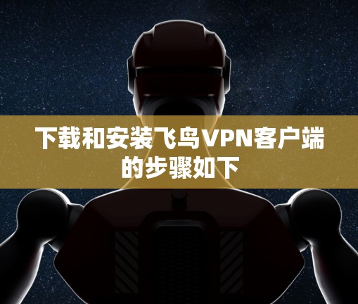 下载和安装飞鸟VPN客户端的步骤如下