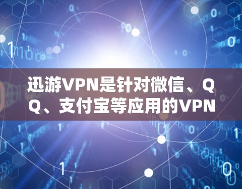迅游VPN是针对微信、QQ、支付宝等应用的VPN服务,主要提供在线娱乐、直播等服务。迅游VPN的测速工具可以帮助你了解网络的实际速度和稳定性,这对于优化VPN设置和选择合适的服务器非常重要 迅游VPN是针对微信、QQ、支付宝等应用的VPN服务,主要提供在线娱乐、直播等服务。迅游VPN的测速工具可以帮助你了解网络的实际速度和稳定性,这对于优化VPN设置和选择合适的服务器非常重要