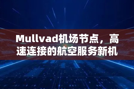 Mullvad机场节点，高速连接的航空服务新机遇
