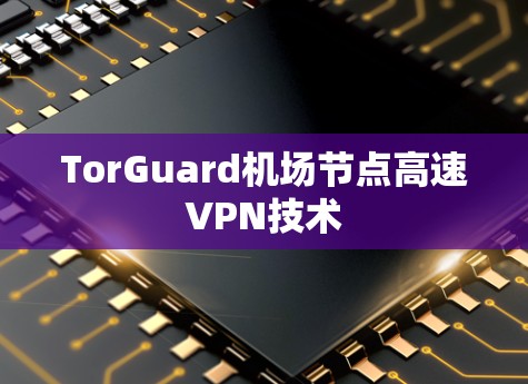TorGuard机场节点高速VPN技术