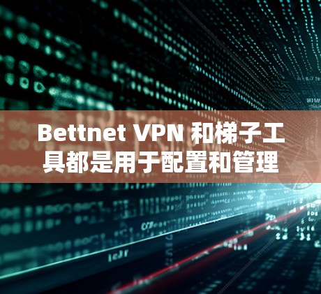 Bettnet VPN 和梯子工具都是用于配置和管理VPN服务的工具，但它们的功能和用途有所不同。以下是关于 Bettnet VPN 和梯子工具的详细说明