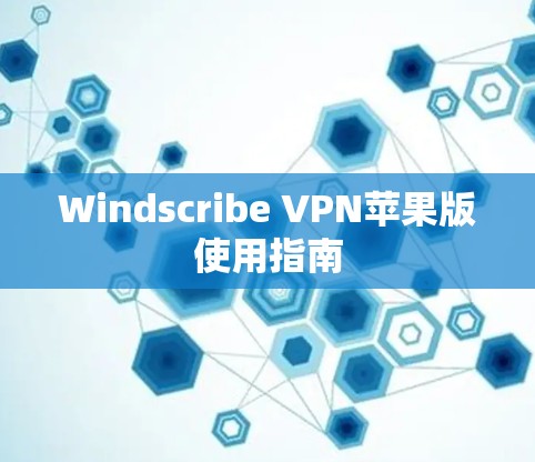 Windscribe VPN苹果版使用指南