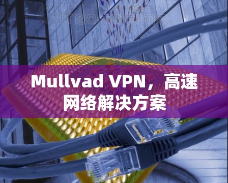 Mullvad VPN，高速网络解决方案