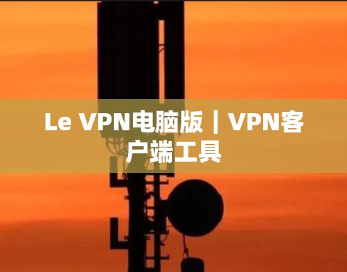 Le VPN电脑版｜VPN客户端工具