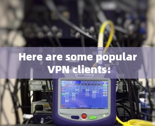 Here are some popular VPN clients: Here are some popular VPN clients: