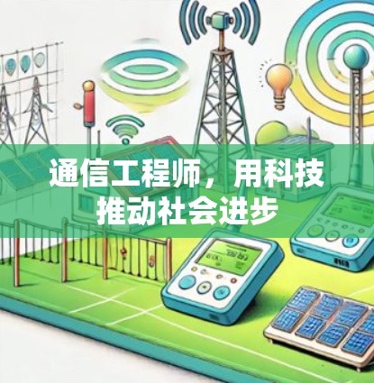 通信工程师,用科技推动社会进步 通信工程师,用科技推动社会进步