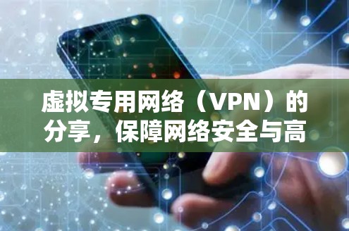 虚拟专用网络（VPN）的分享，保障网络安全与高效通信的之道
