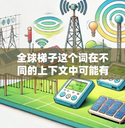 全球梯子这个词在不同的上下文中可能有不同的含义。以下是几种可能的解释