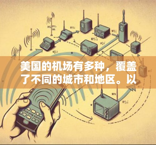 美国的机场有多种，覆盖了不同的城市和地区。以下是美国主要的机场及其分布情况，供您参考